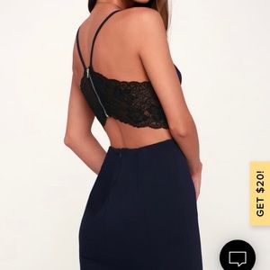 Mermaid Lace Back Gown